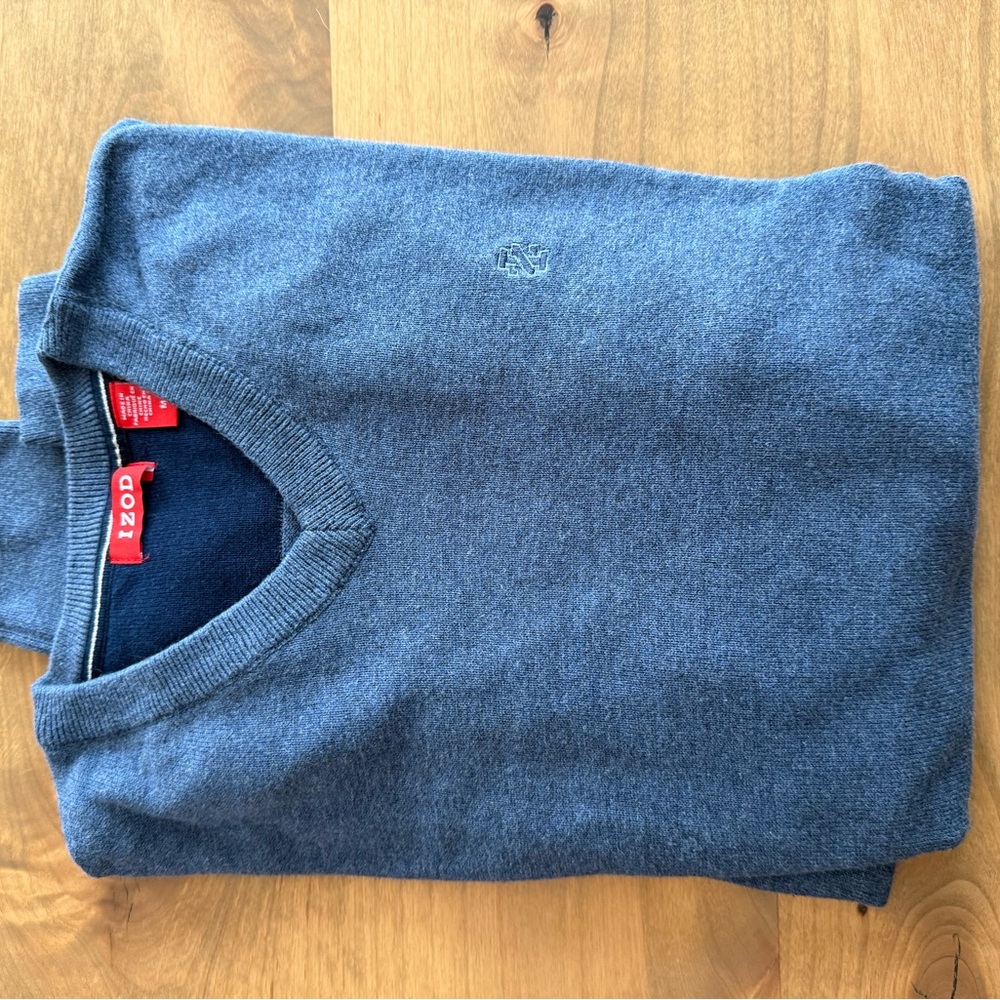 Men's Blue Izod Sweater